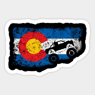 Monster Truck Colorado 4X4 Club Sticker